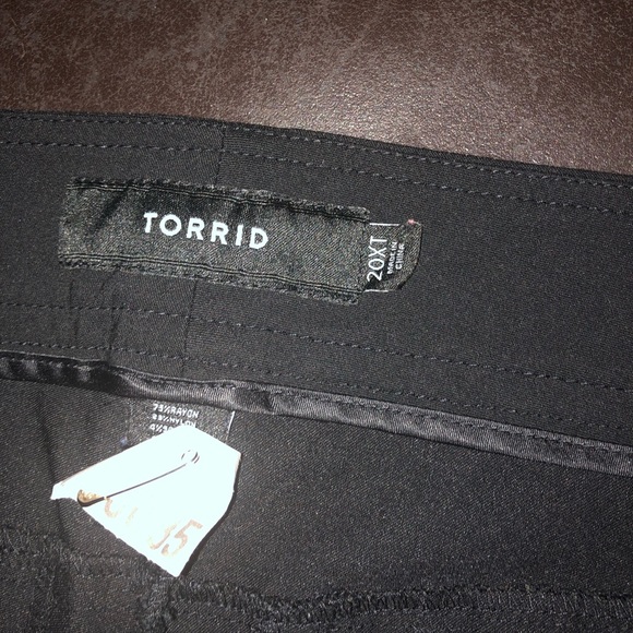 Torrid size 20T Black dress suit - Picture 8 of 8